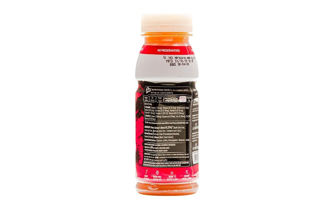 &me PCOS Cranberry-Vanilla   Plastic Bottle  200 millilitre